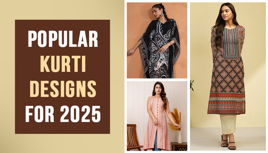 Popular Kurti designs for 2025