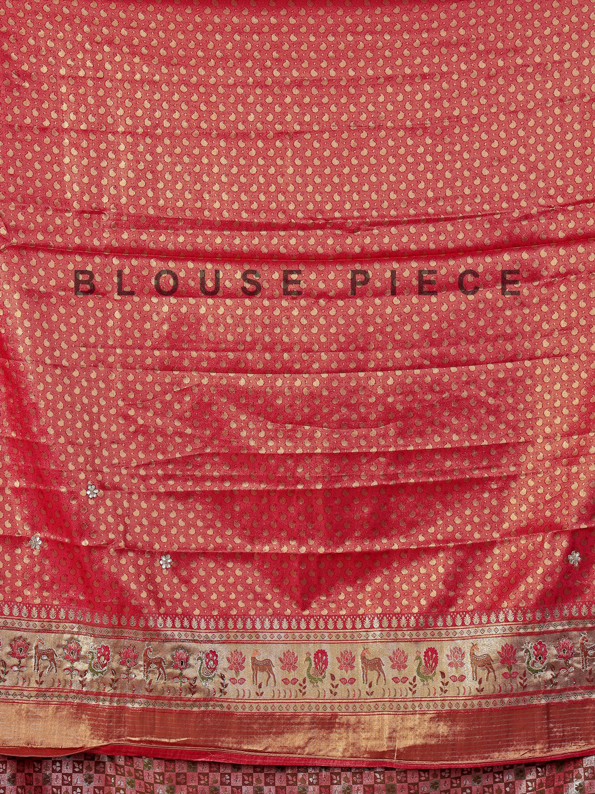 Olive kanjivaram silk embellished saree