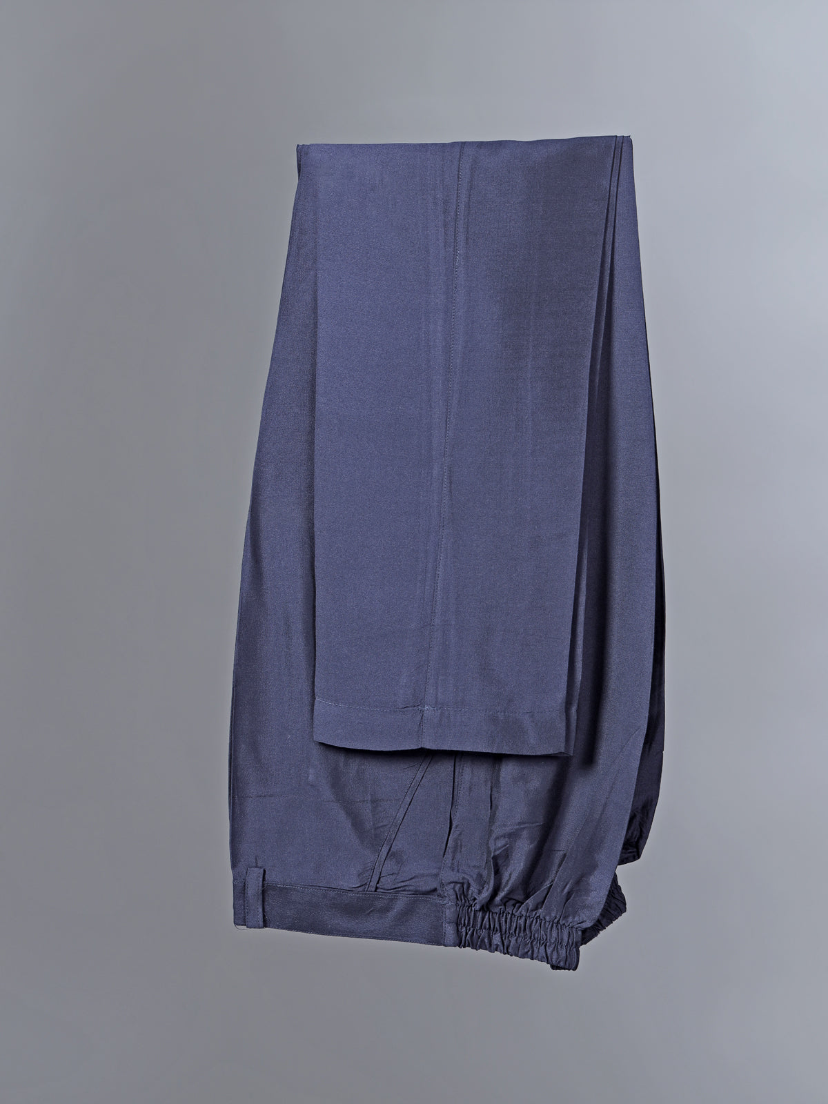 Navy blue emrodered kurta pajama for reception