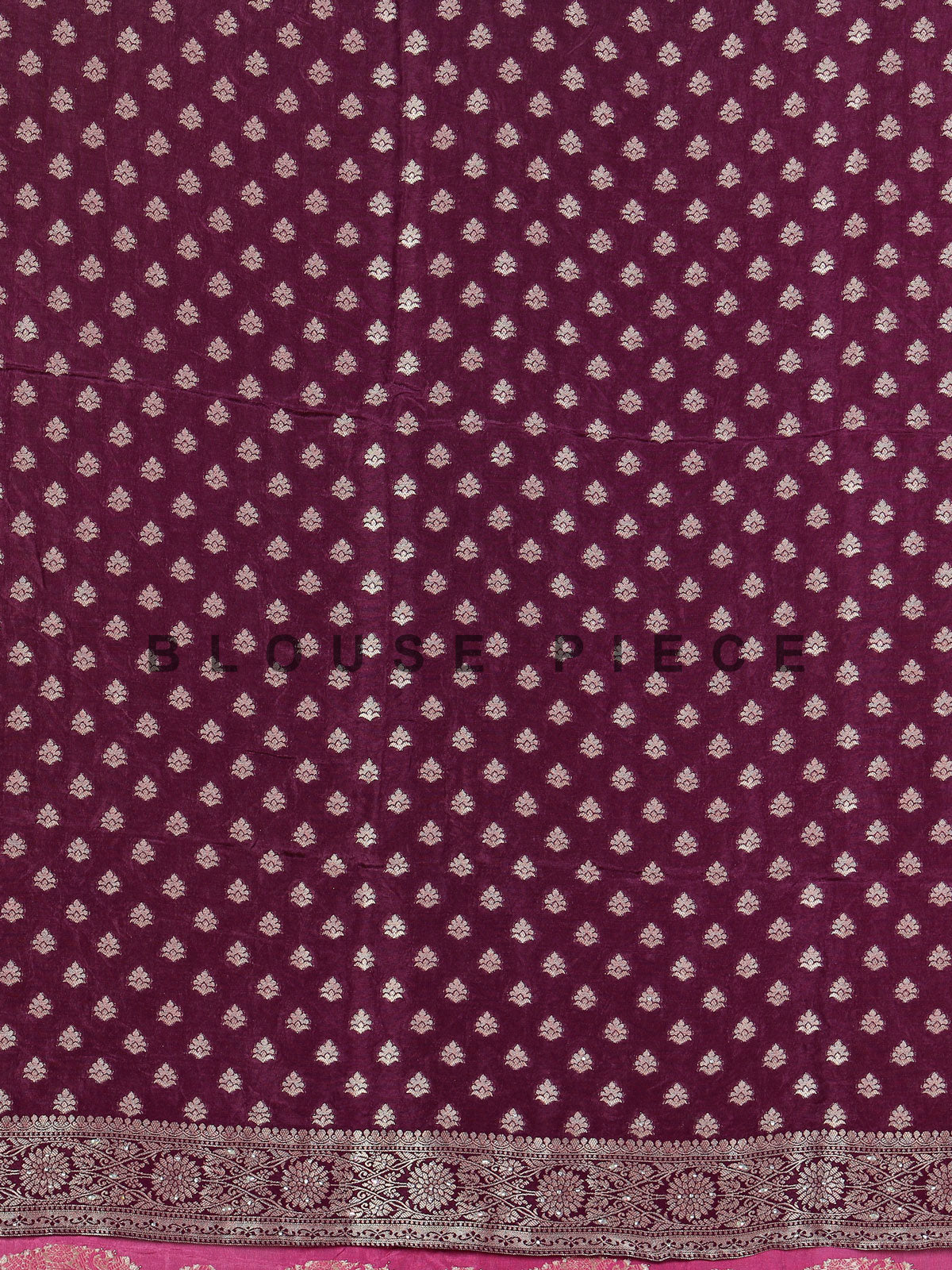 Purple dola silk zari and stone festive saree