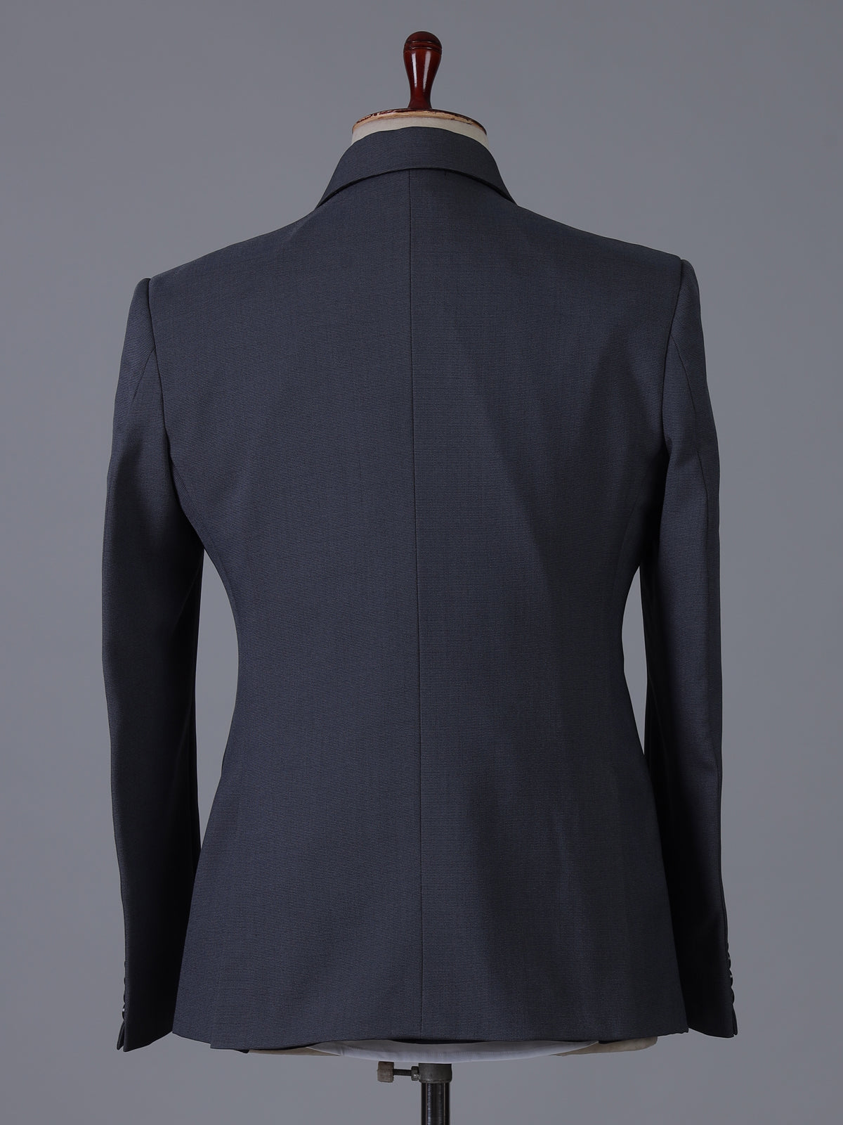 Refined classic grey terry rayon occasion blazer
