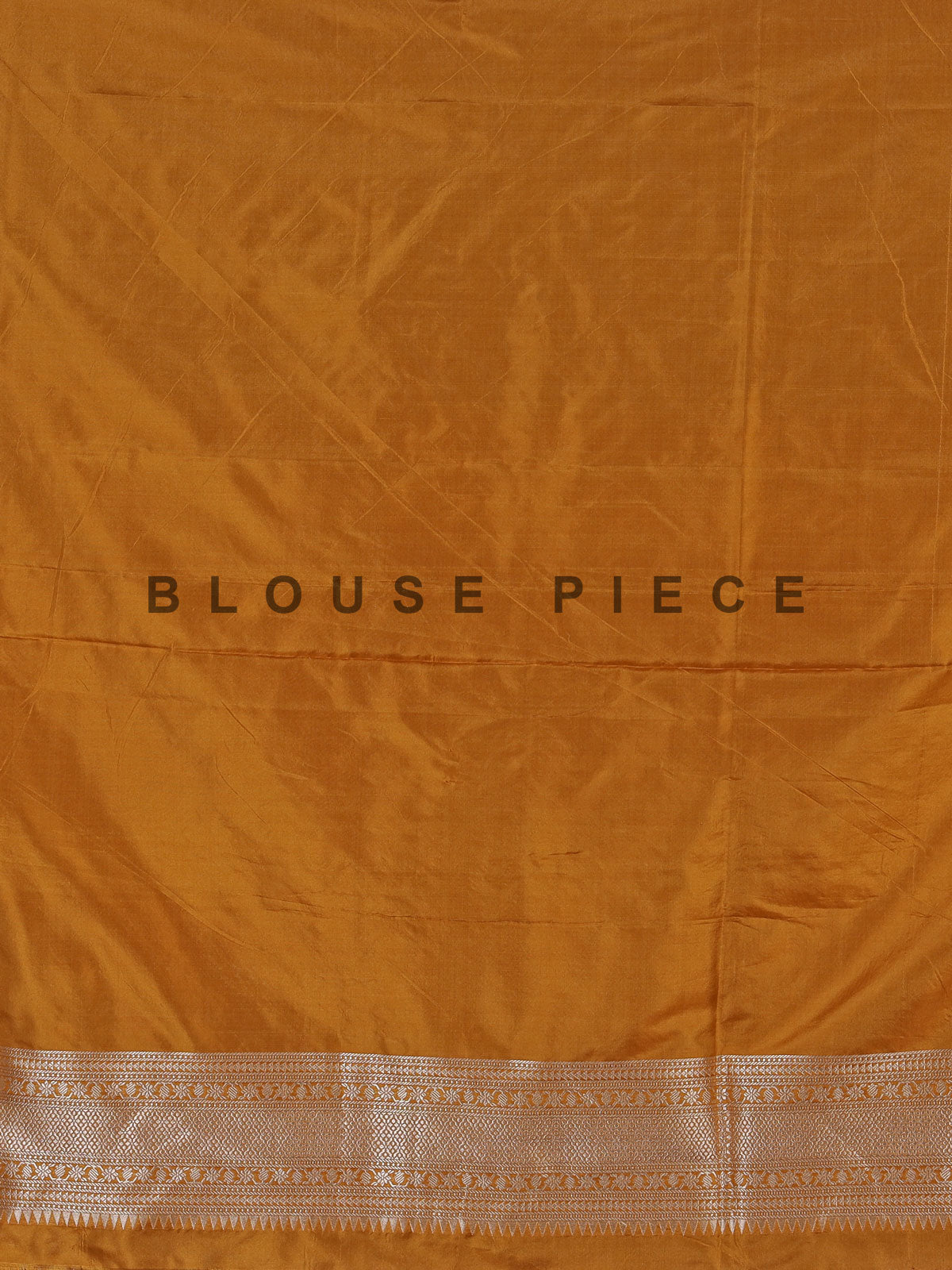 Mustard yellow banarasi silk saree with meenakari zari elegance