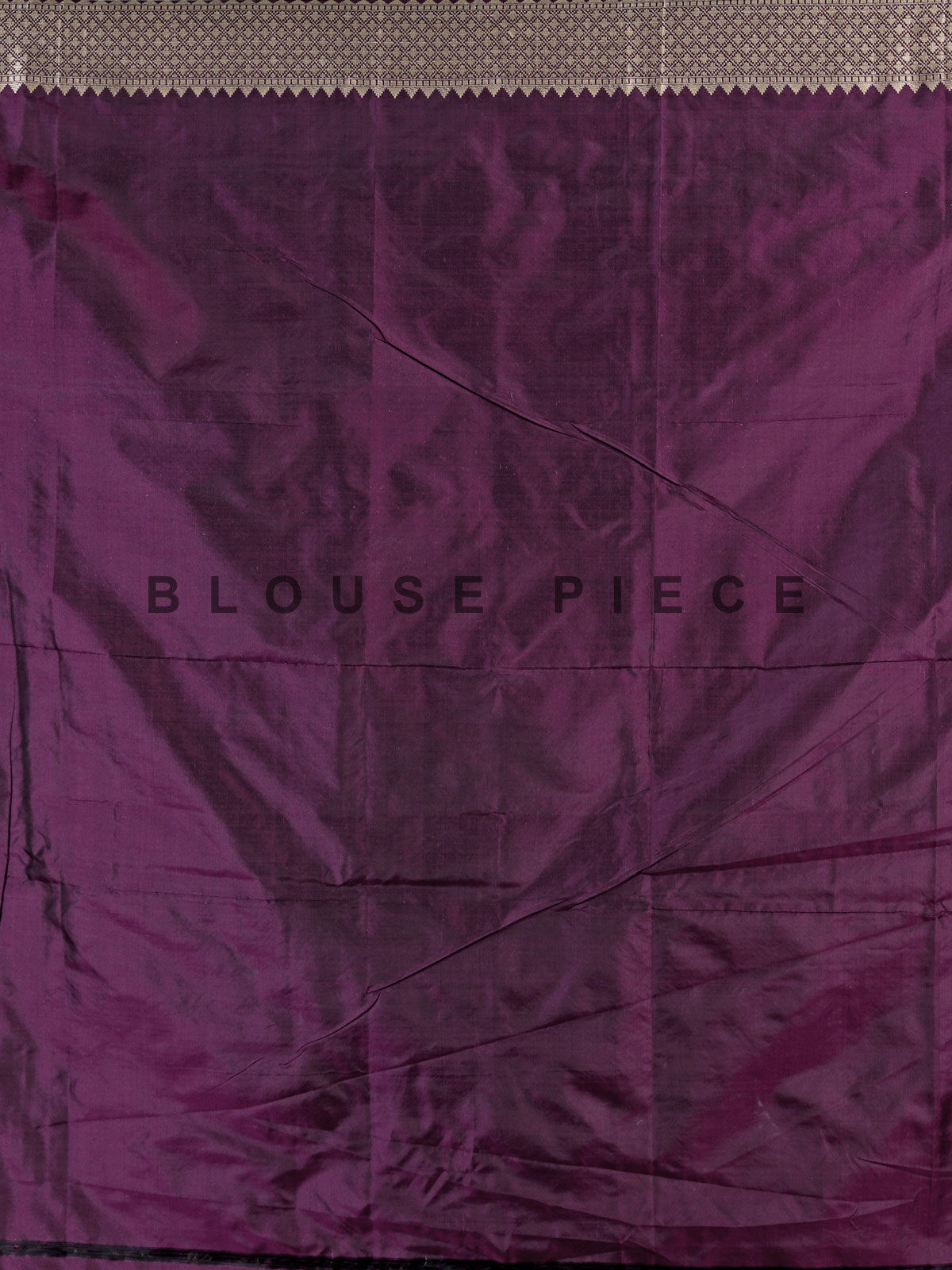 Dark purple banarasi silk saree with meenakari floral jaal