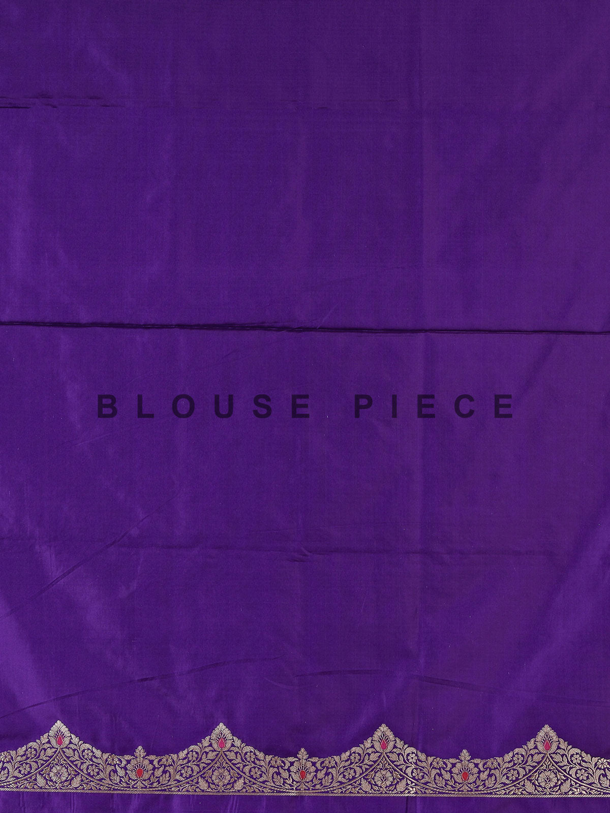 Purple banarasi silk saree with intricate zari work for weddings
