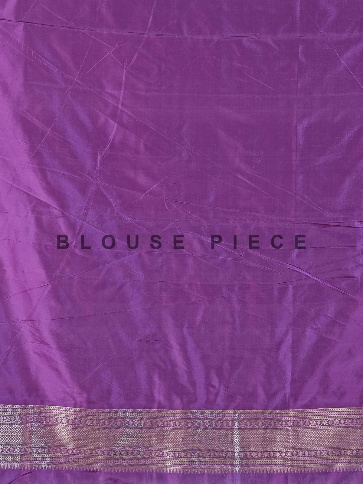 Lavender purple banarasi silk saree with elegant zari accents