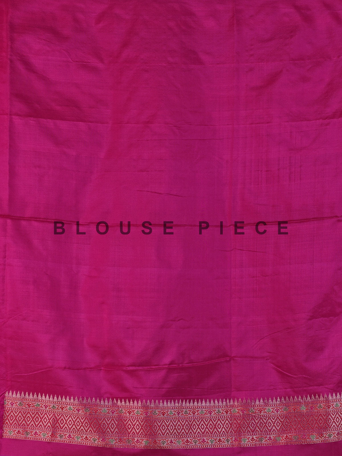 Beige banarasi silk saree with floral zari border design