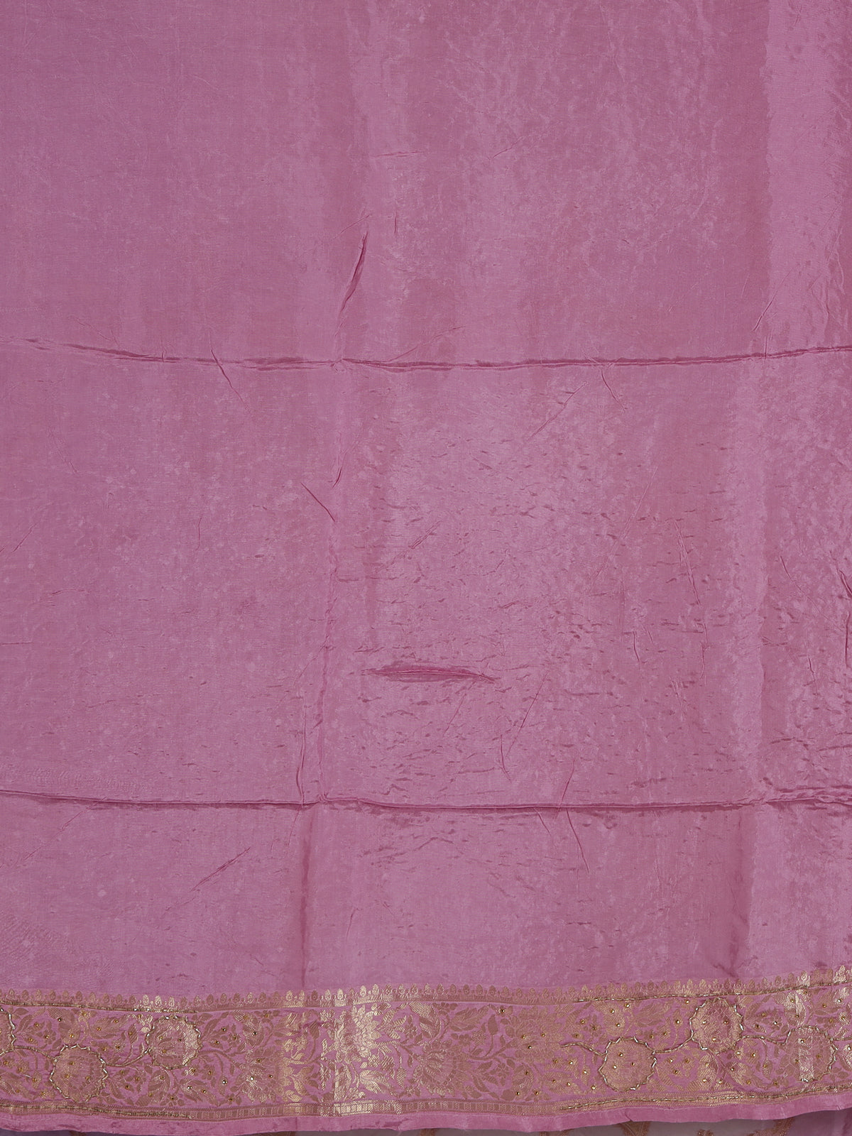 Light purple dola silk designer saree with festive shimmer work