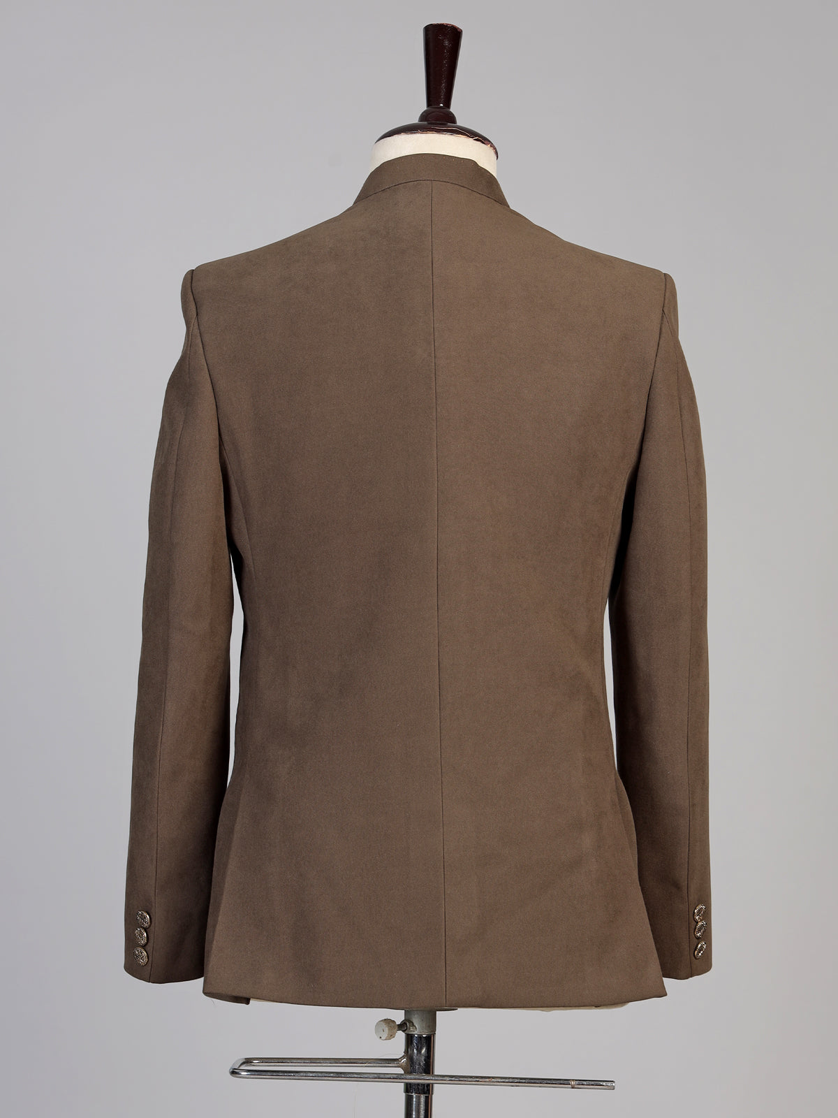 Brown mens floral zardosi jodhpuri suit