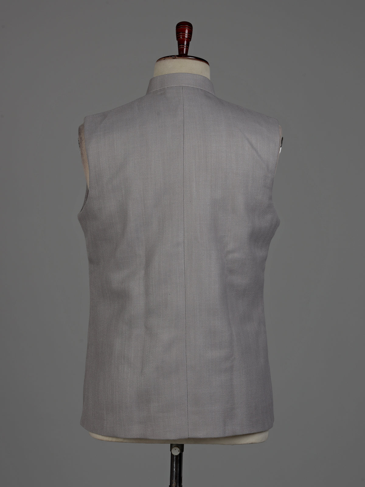 Grey classic mens waistcoat