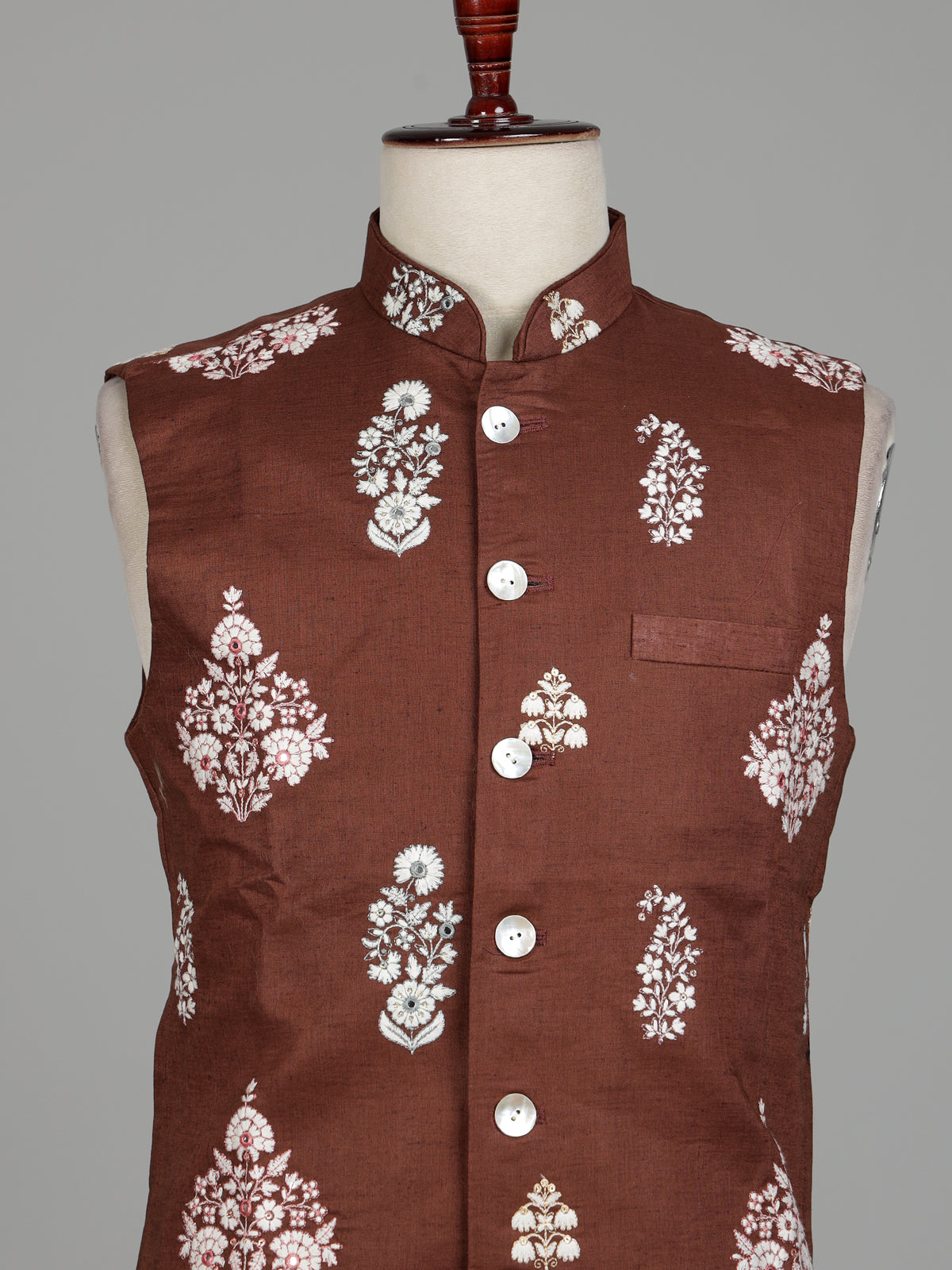 Brown royal mens waistcoat