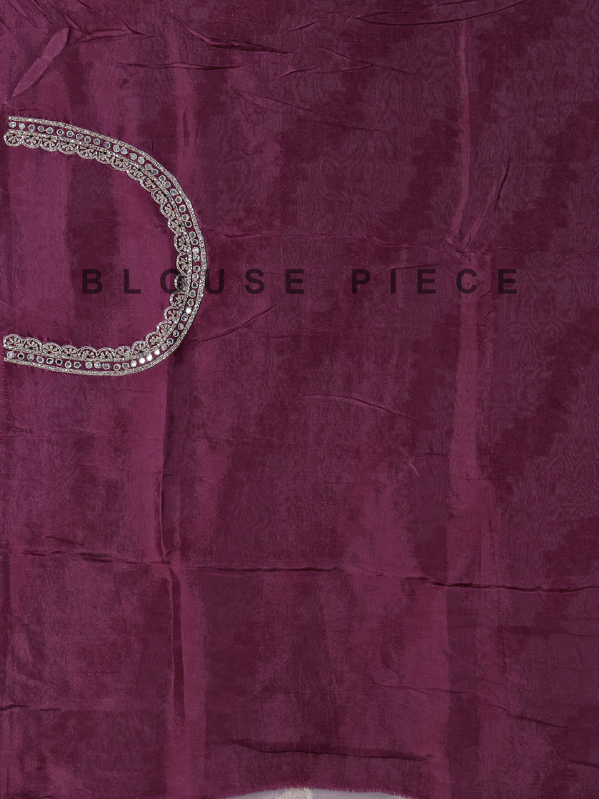 Lilac purple tissue dola silk saree with heavy embroidery
