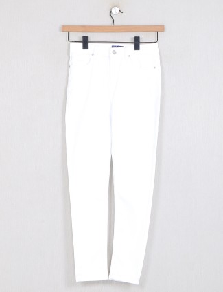 AND stunning solid white jeans for women 