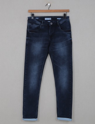 Kozzak super slim fit dark blue jeans