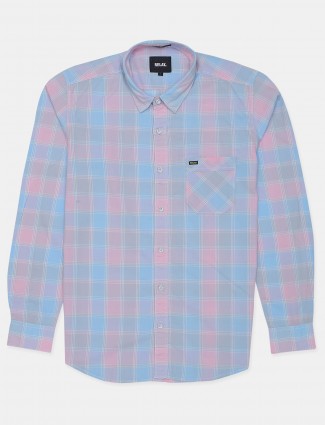 Relay chexs shirt for men in printed style