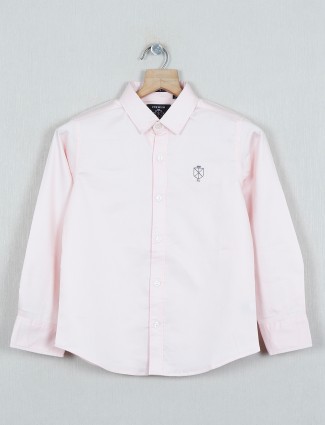 Ruff latest solid pink cotton shirt