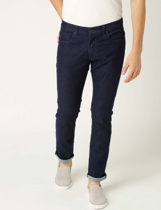 UCB solid navy color jeans