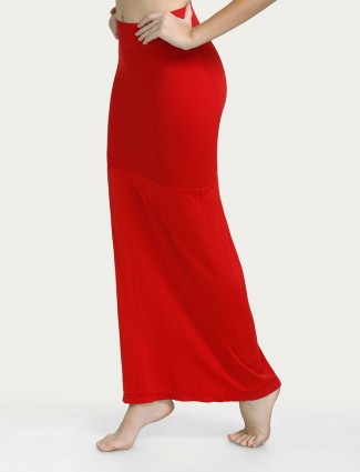 Zivame Red Saree Shape Wear Lycra Petticoat