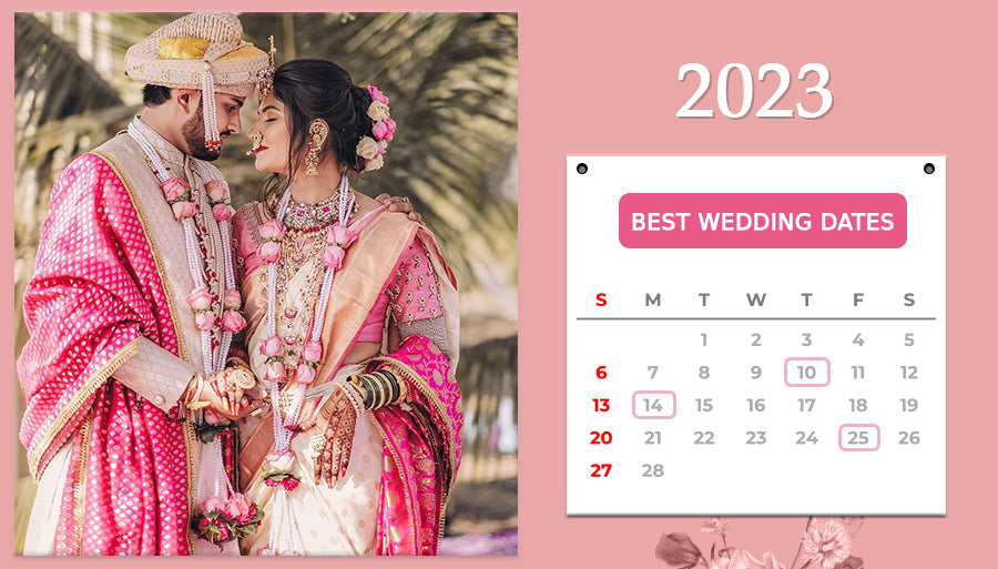 Hindu Marriage Calendar 2023 with Auspicious wedding dates