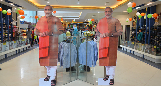 G3 Ghoddod Rd Sutaria Store Gives Divyang Children Free Shopping Experience on PM's Birthday