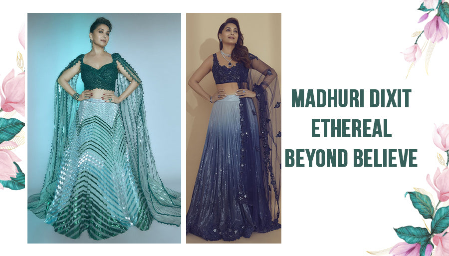 Three Times Madhuri Dixit lehenga Rock the set of Dance Deewane 3