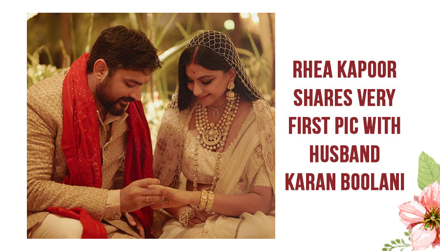 Glimpse of Rhea Kapoor Wedding Image