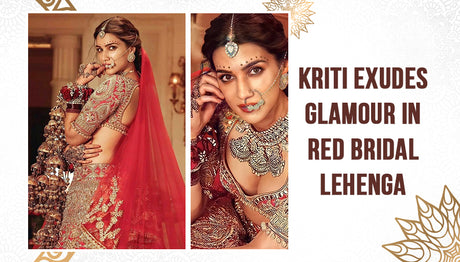 Kriti Sanon Plays Muse for Manish Malhotra's Nooraniyat Collection