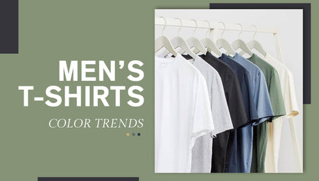 Most Popular Color Shades in Mens T-shirts