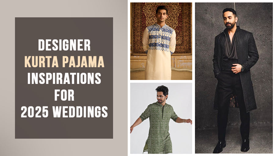 Designer Kurta Pajama Inspirations for 2025 Weddings