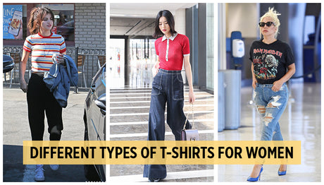 Types of Women T-shirts