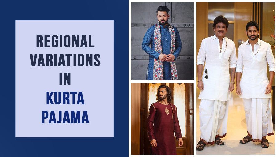Regional Variations in Kurta Pajama