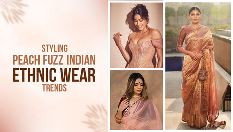 Styling Peach Fuzz 2024 Indian Ethnic Wear Trends