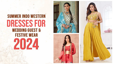 Summer Indo western Dresses for Wedding Guest & Festive Wear 2024