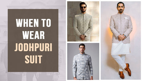 When to Wear Jodhpuri Suit