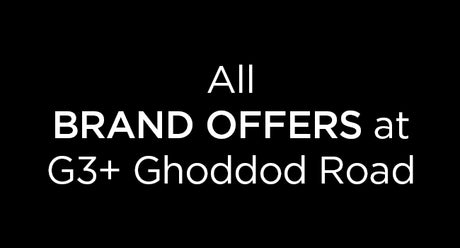 Brands Offers at G3+ Ghoddod Road Sutaria Town