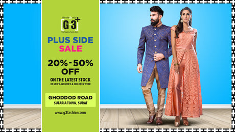 G3+ Plus SIDE SALE Flat 20% to 50% Discount