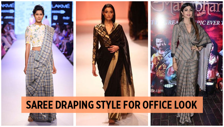 How to style Saree For Office Wear in 5 Different Looks