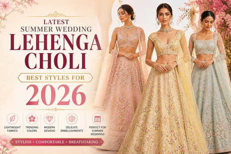 Latest Summer Wedding Lehenga Choli: Best Styles for 2026