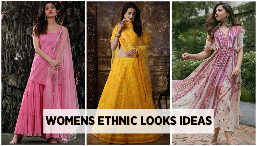 Trendy Women's Ethnic Wear: Partywear, Wedding, Colors Styles & Tips
