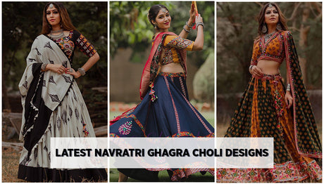 Latest Garba Navratri Ghagra Choli Designs