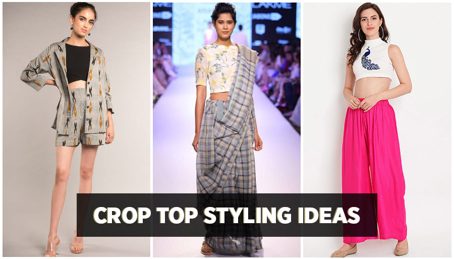 How to style a crop top in many ways