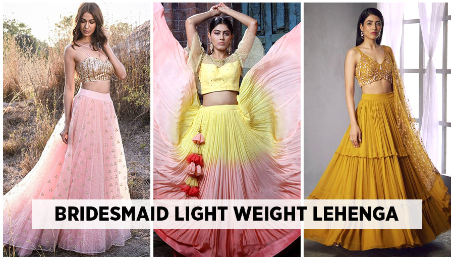 Latest Lightweight Bridesmaid Lehenga 2024