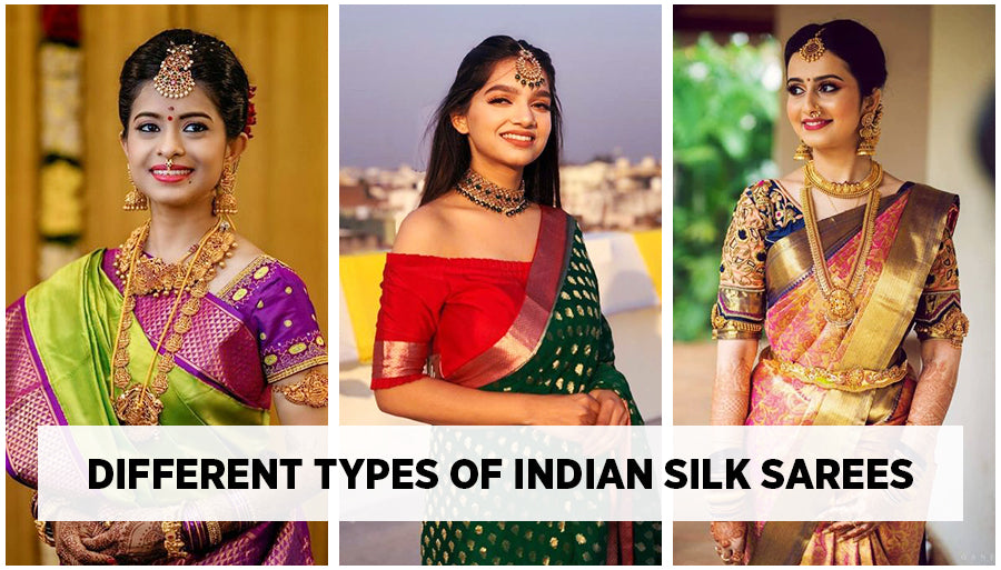 Types of Modern Silk Saree