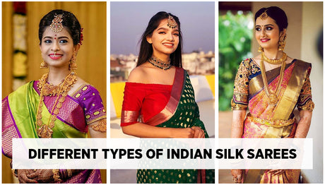 Types of Modern Silk Saree