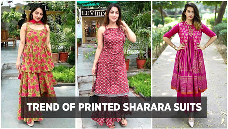 Printed Sharara Suit: 12 Print Styles That Are Dominating Ethnic Fashion in 2026