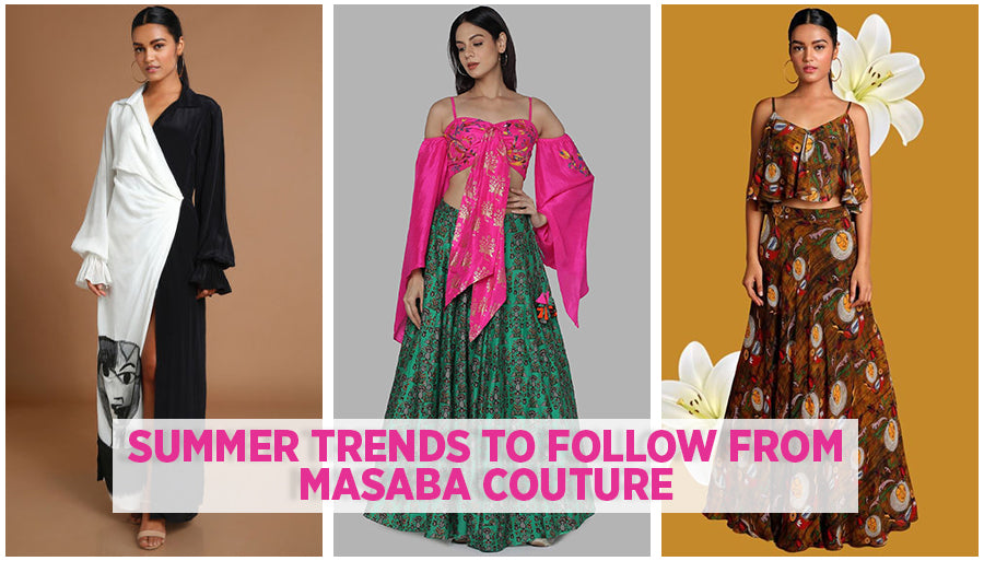 Spring summer trends from Masaba Couture