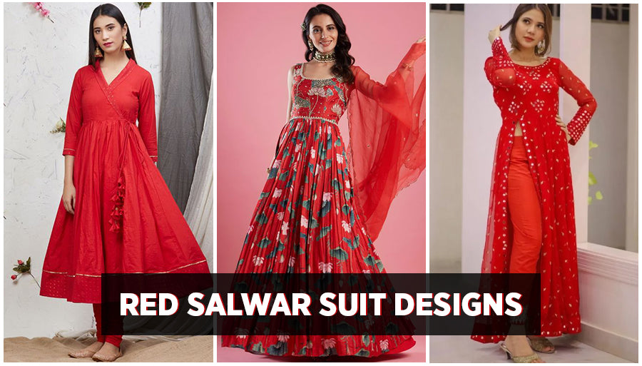 Top Red Designer Salwar Kameez Must Have