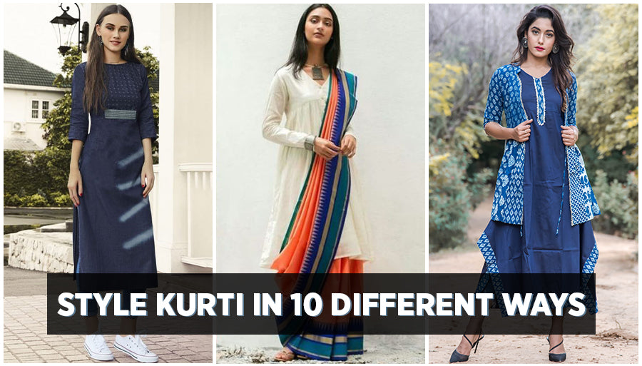 Latest ideas to style Kurti in many ways