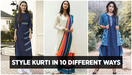 Latest ideas to style Kurti in many ways