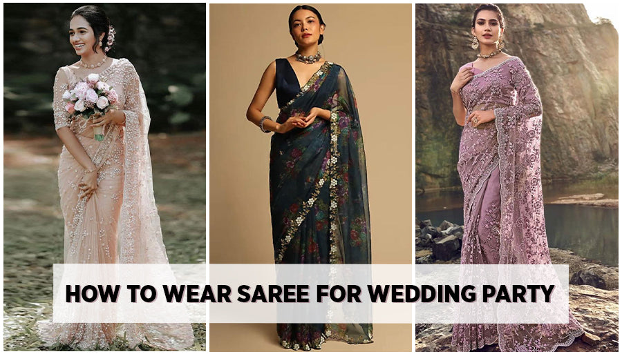 What Saree to Wear at Every Wedding Function: Engagement to Reception Guide