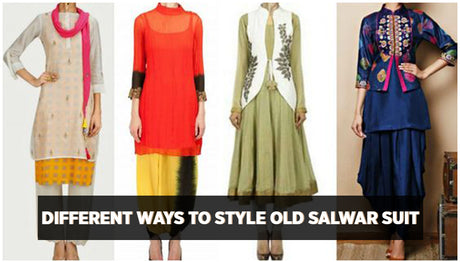 Different Ways to Restyle Old Salwar Kameez